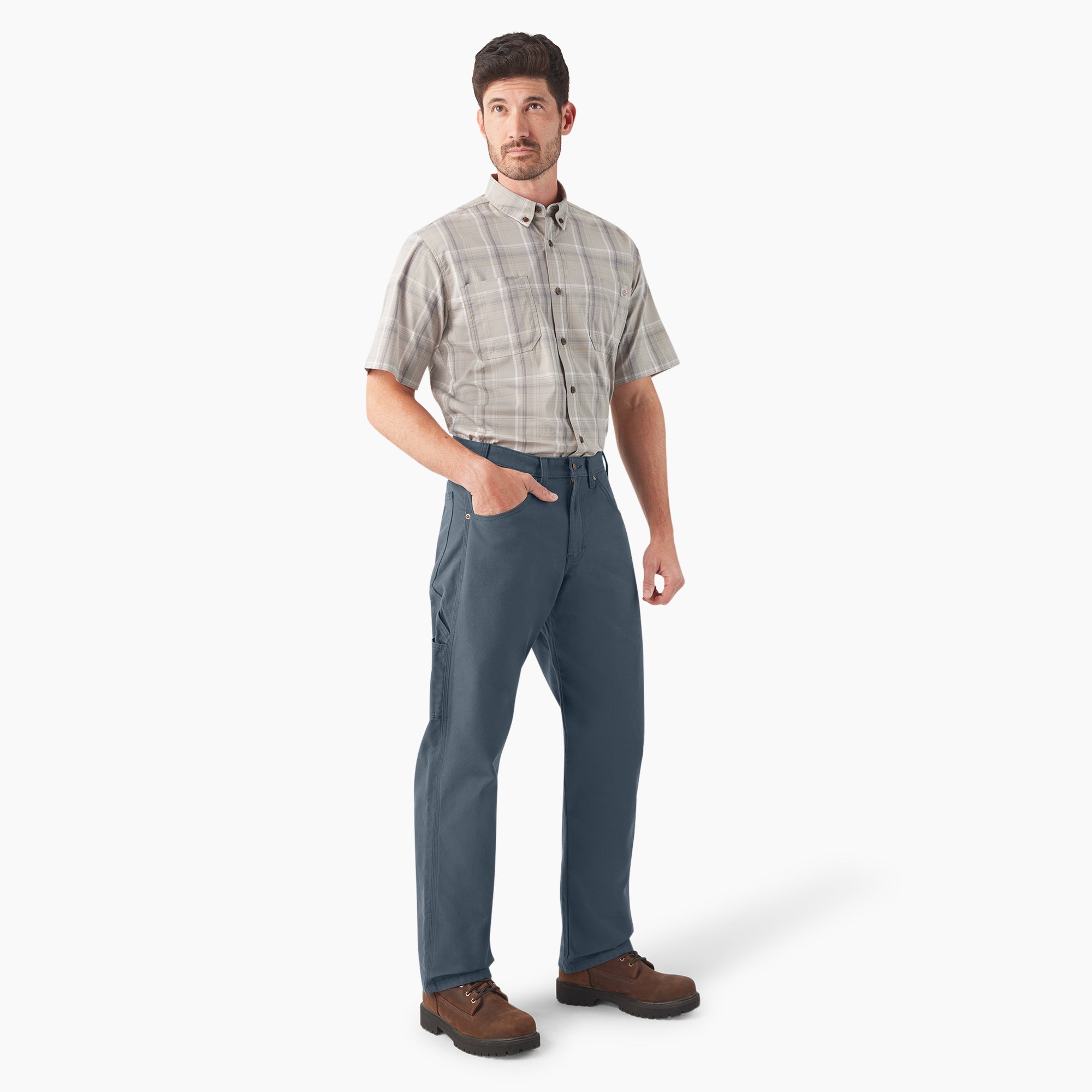 "Relaxed Fit Heavyweight Duck Carpenter Pants"