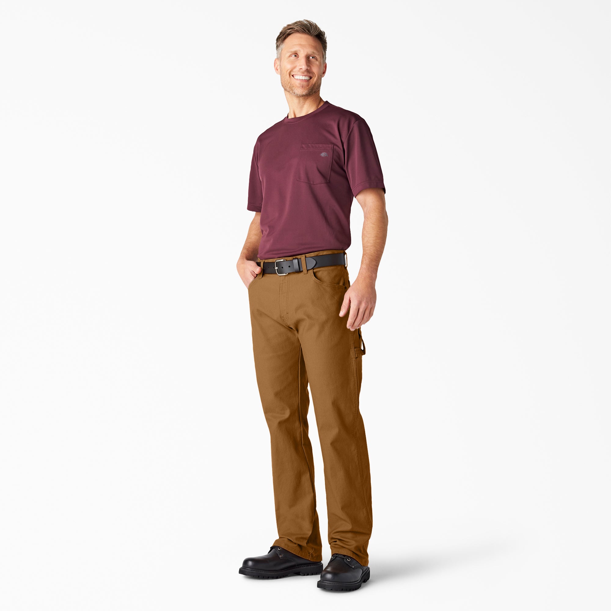 "Relaxed Fit Heavyweight Duck Carpenter Pants"