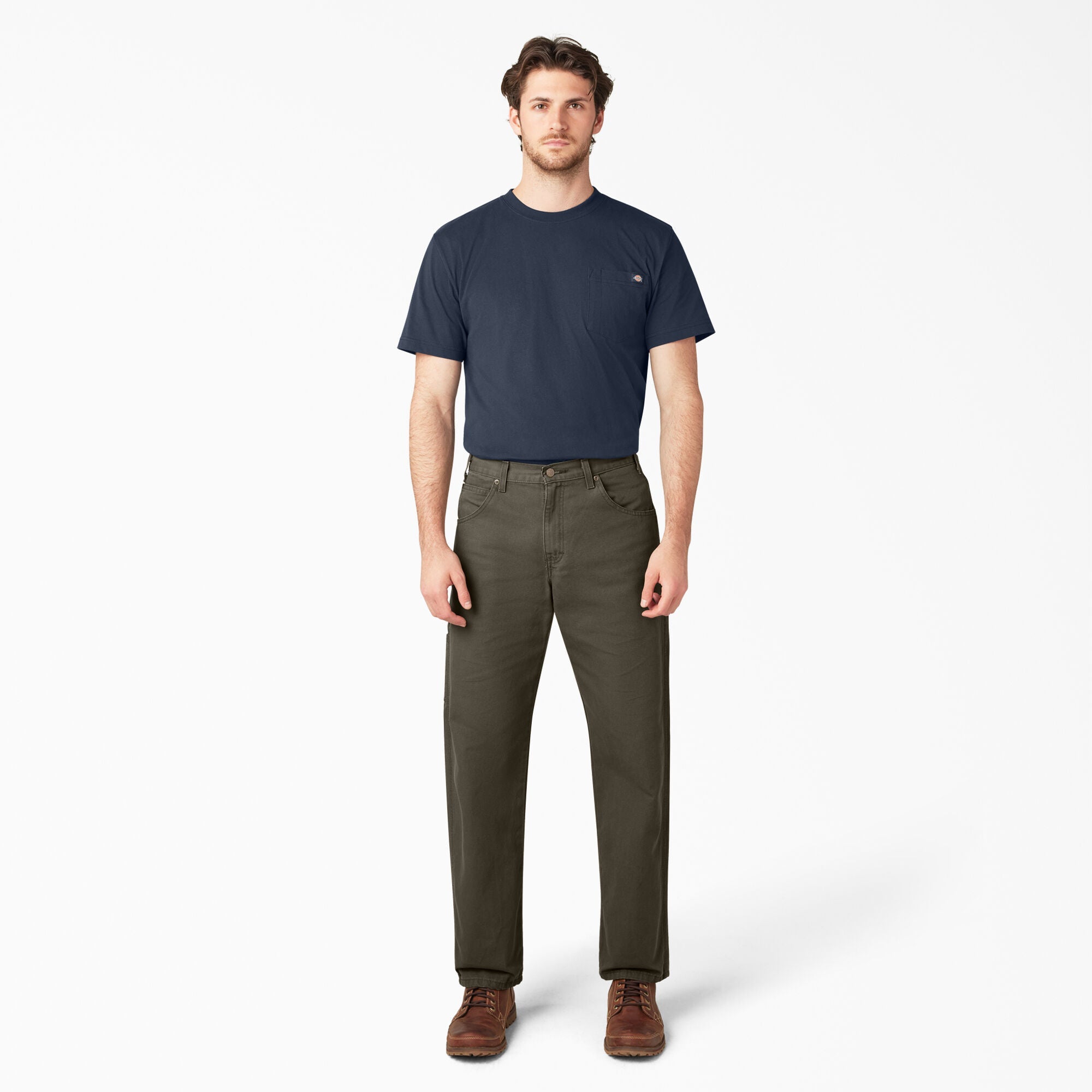 "Relaxed Fit Heavyweight Duck Carpenter Pants"