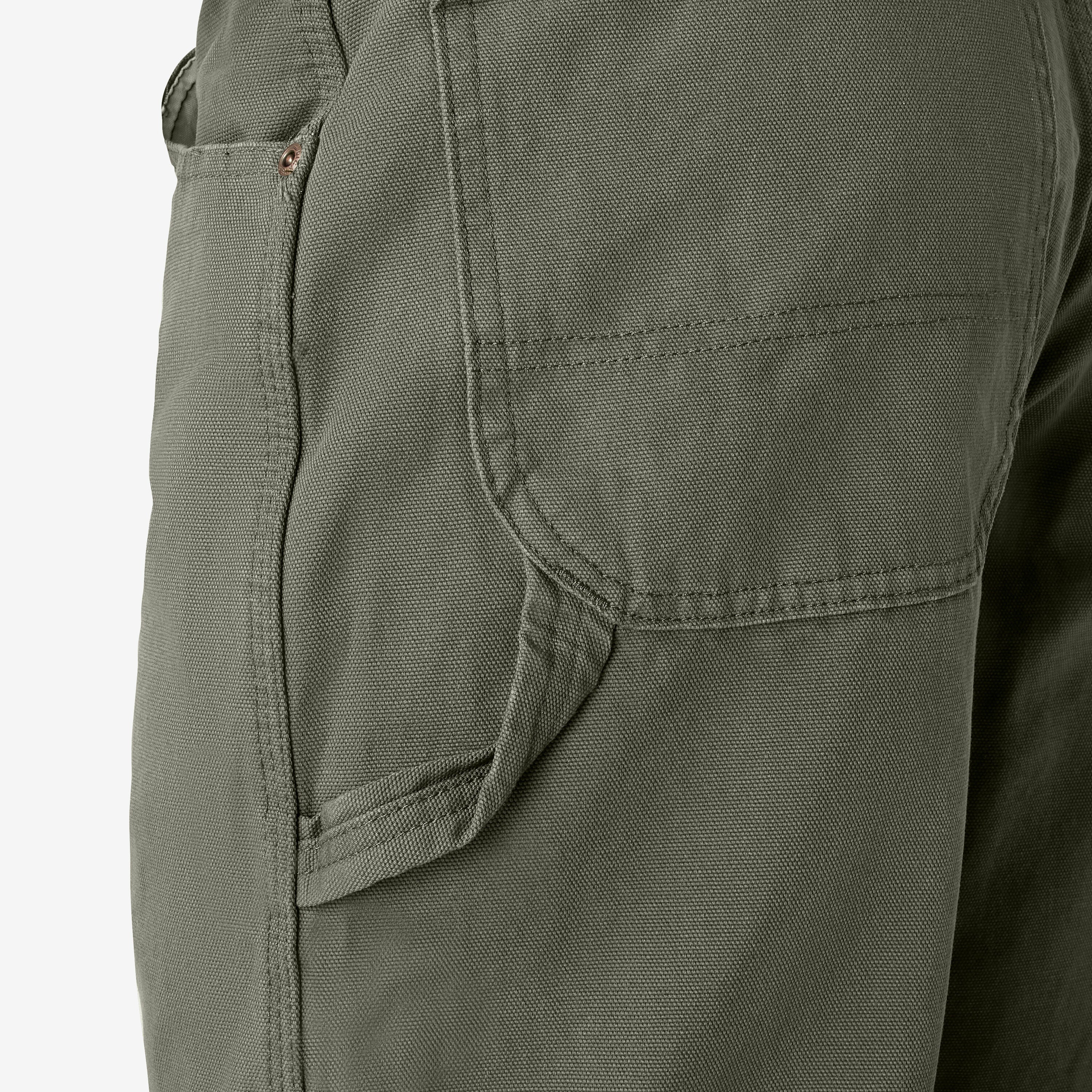 "Relaxed Fit Heavyweight Duck Carpenter Pants"