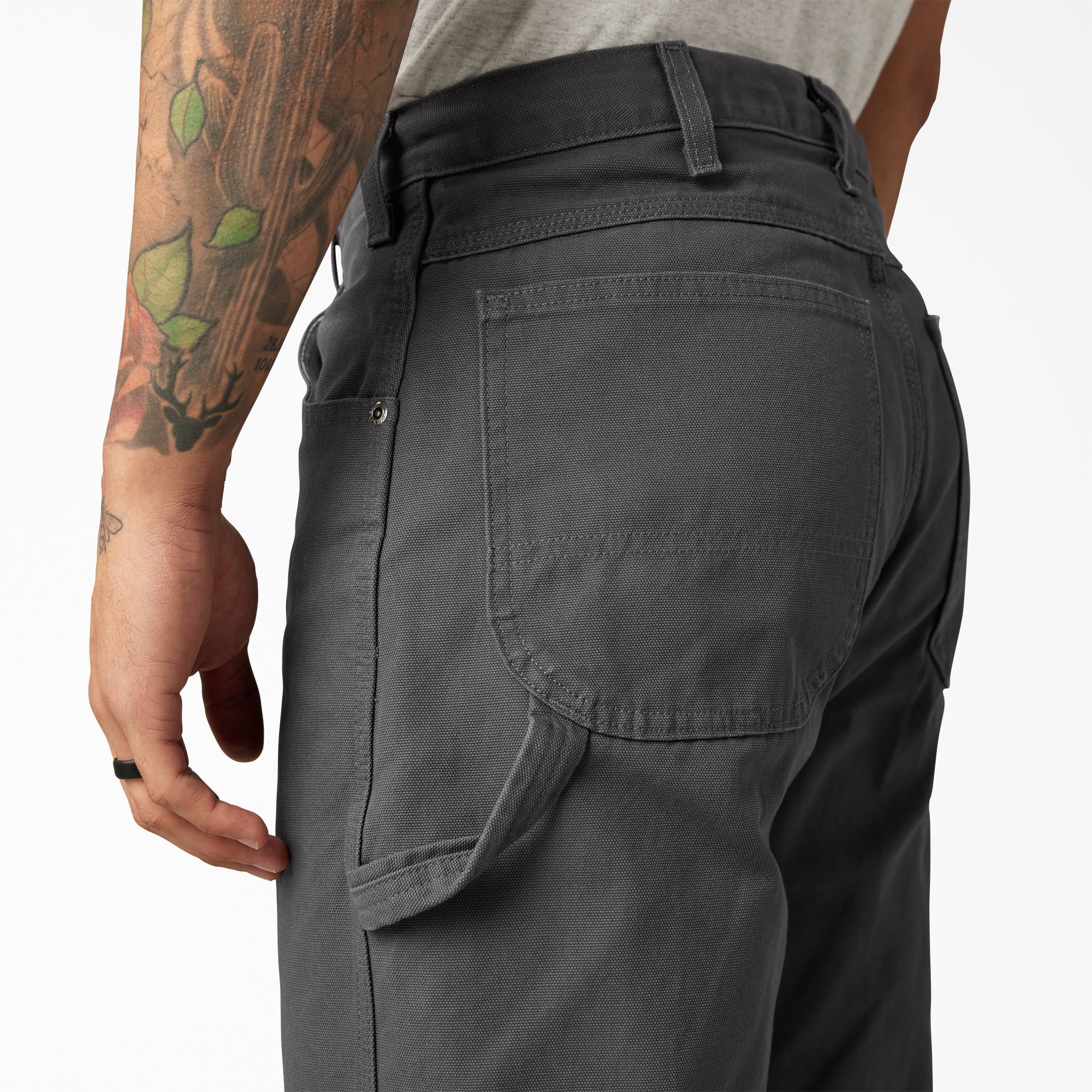 "Relaxed Fit Heavyweight Duck Carpenter Pants"