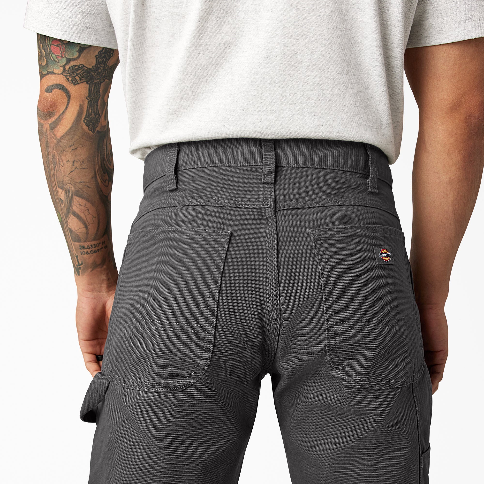"Relaxed Fit Heavyweight Duck Carpenter Pants"