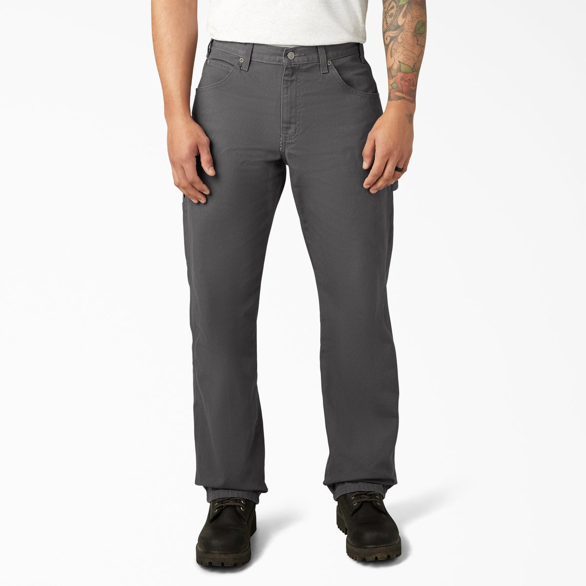 "Relaxed Fit Heavyweight Duck Carpenter Pants"