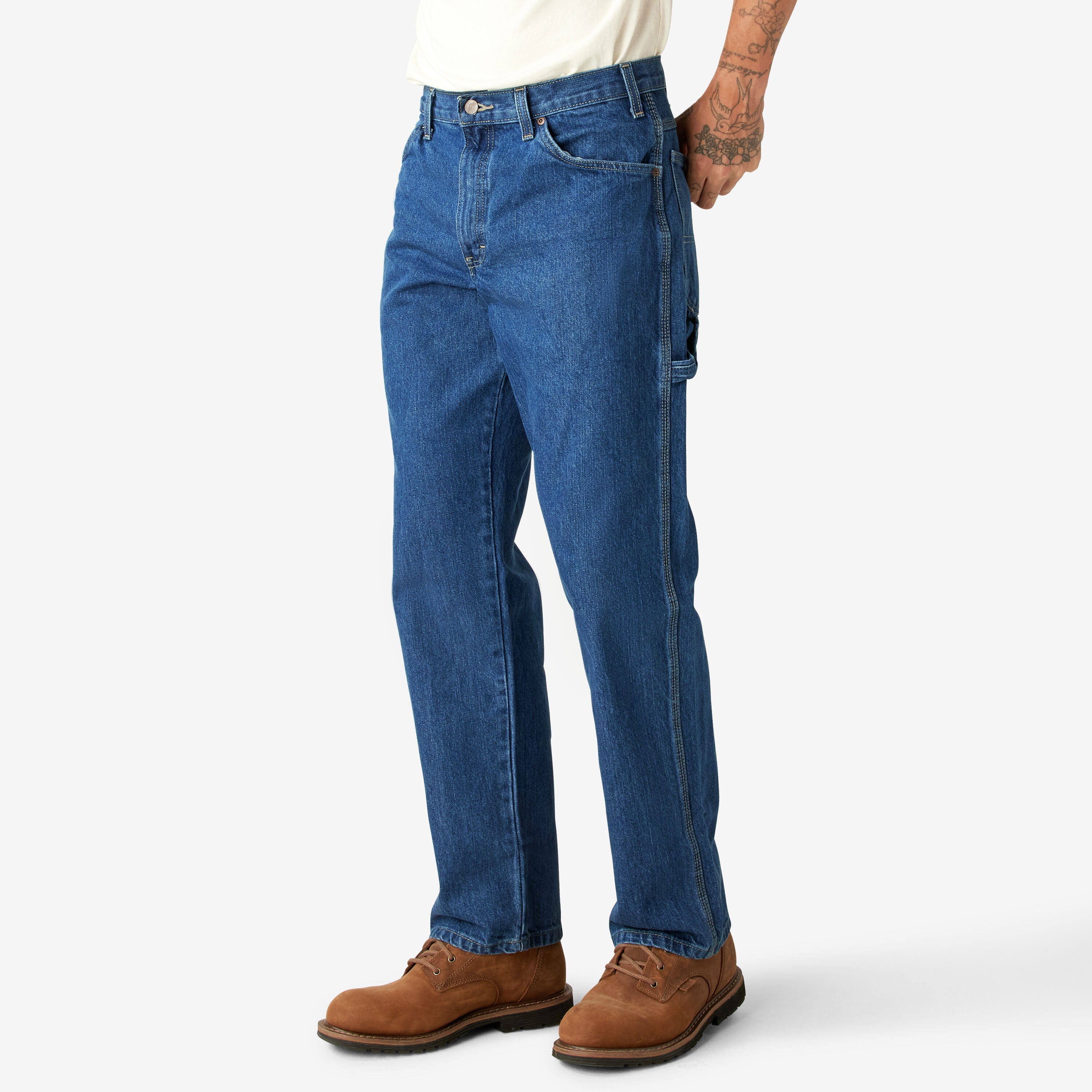 "Relaxed Fit Heavyweight Carpenter Jeans"