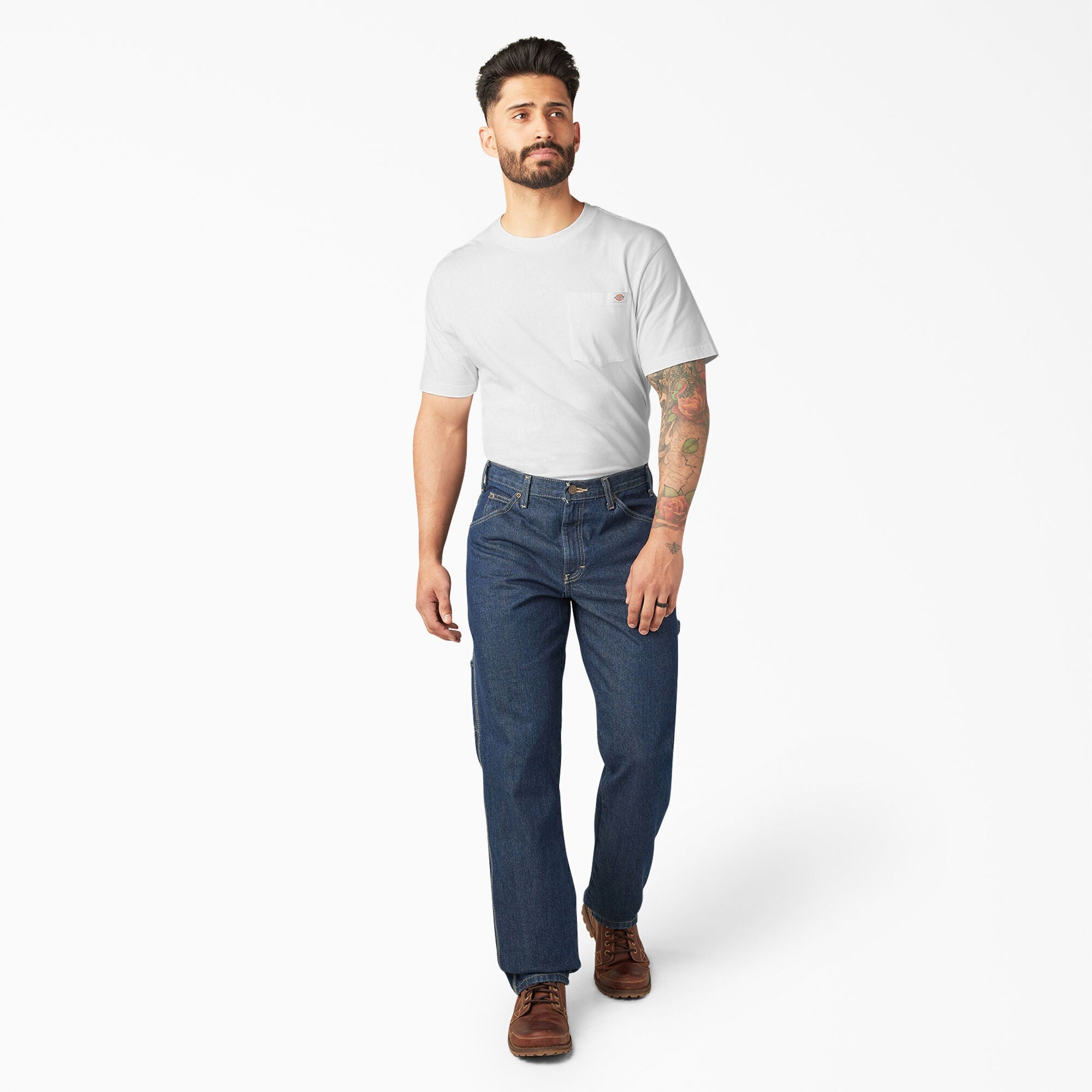 "Relaxed Fit Heavyweight Carpenter Jeans"