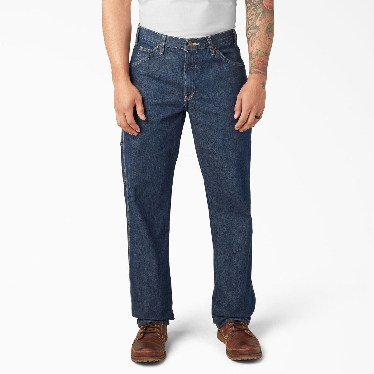 "Relaxed Fit Heavyweight Carpenter Jeans"
