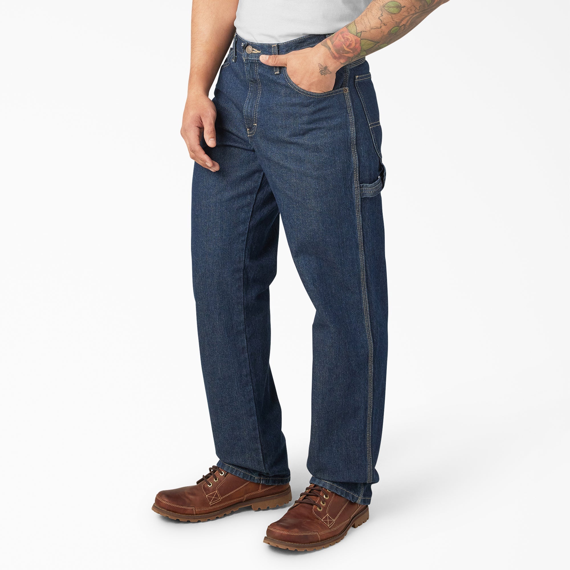 "Relaxed Fit Heavyweight Carpenter Jeans"