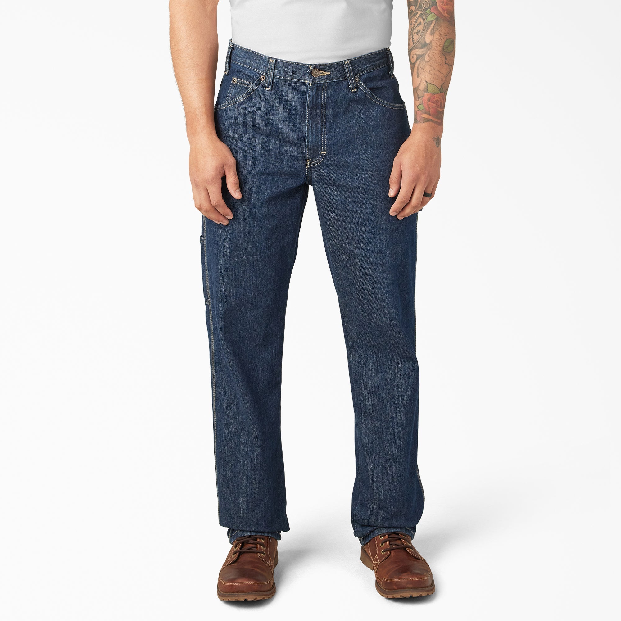 "Relaxed Fit Heavyweight Carpenter Jeans"