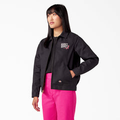 "Breast Cancer Awareness Women's Eisenhower Jacket"