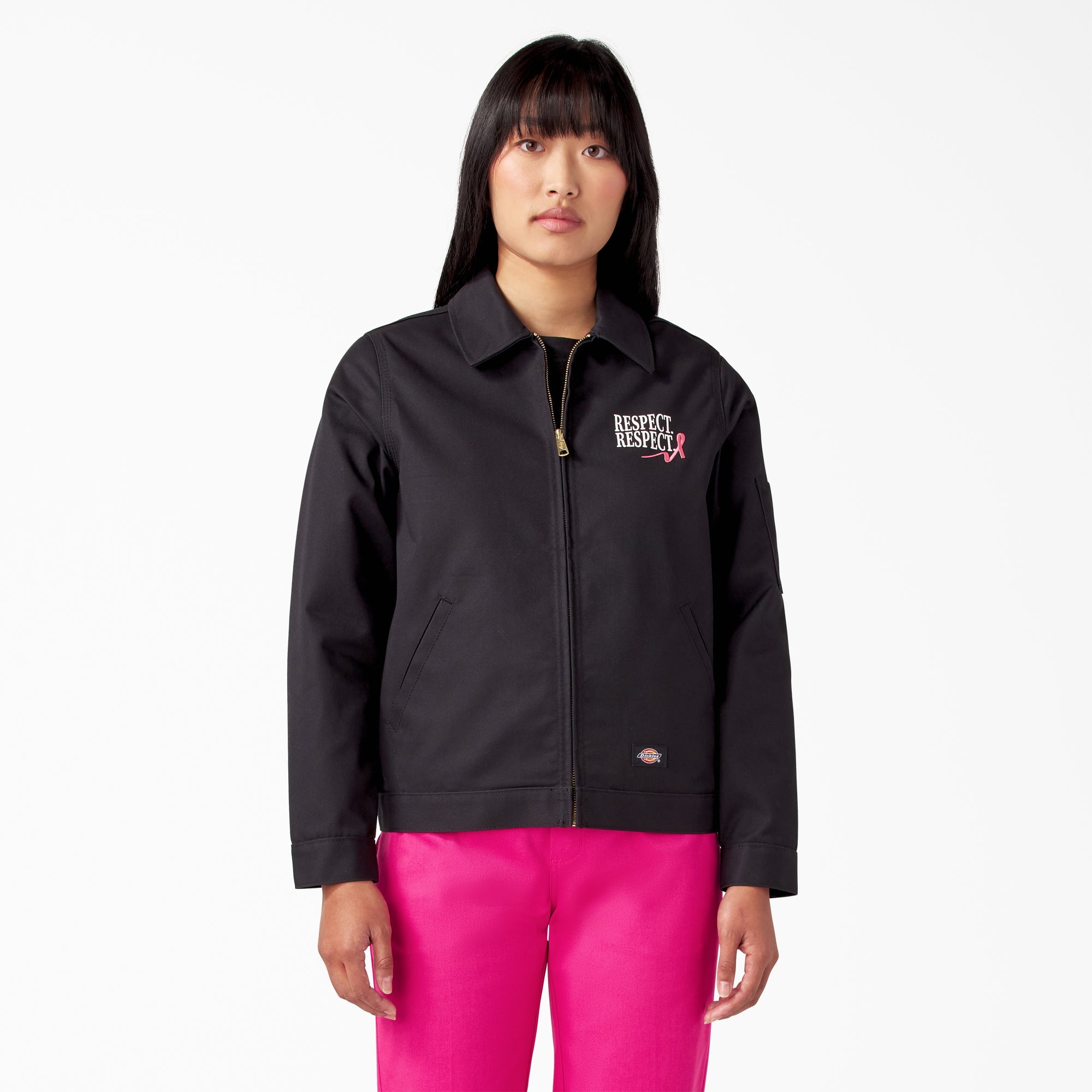 "Breast Cancer Awareness Women's Eisenhower Jacket"