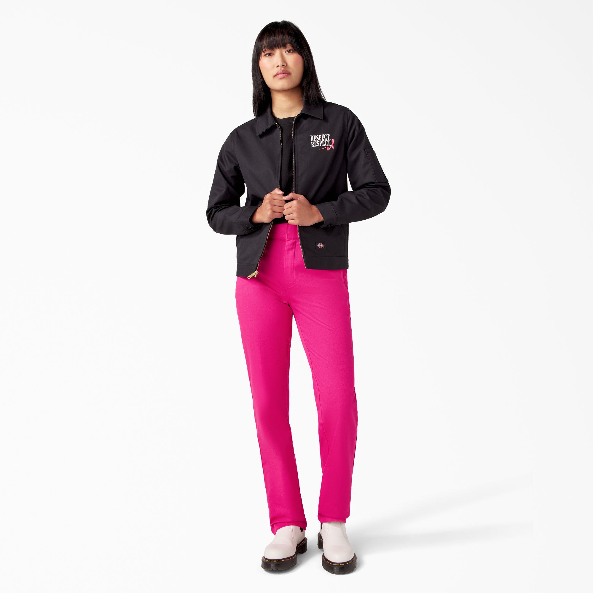 "Breast Cancer Awareness Women's Eisenhower Jacket"