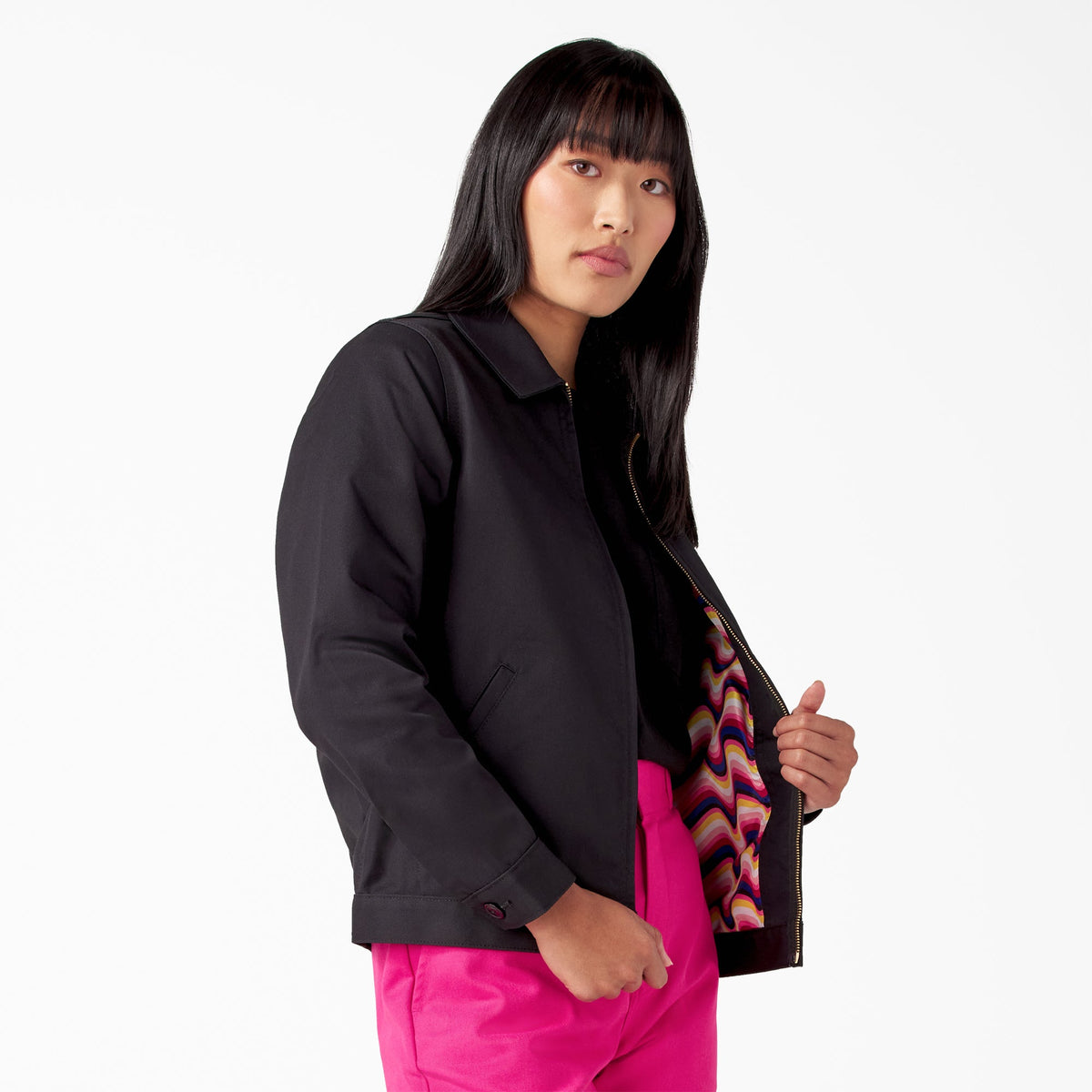 "Breast Cancer Awareness Women's Eisenhower Jacket"
