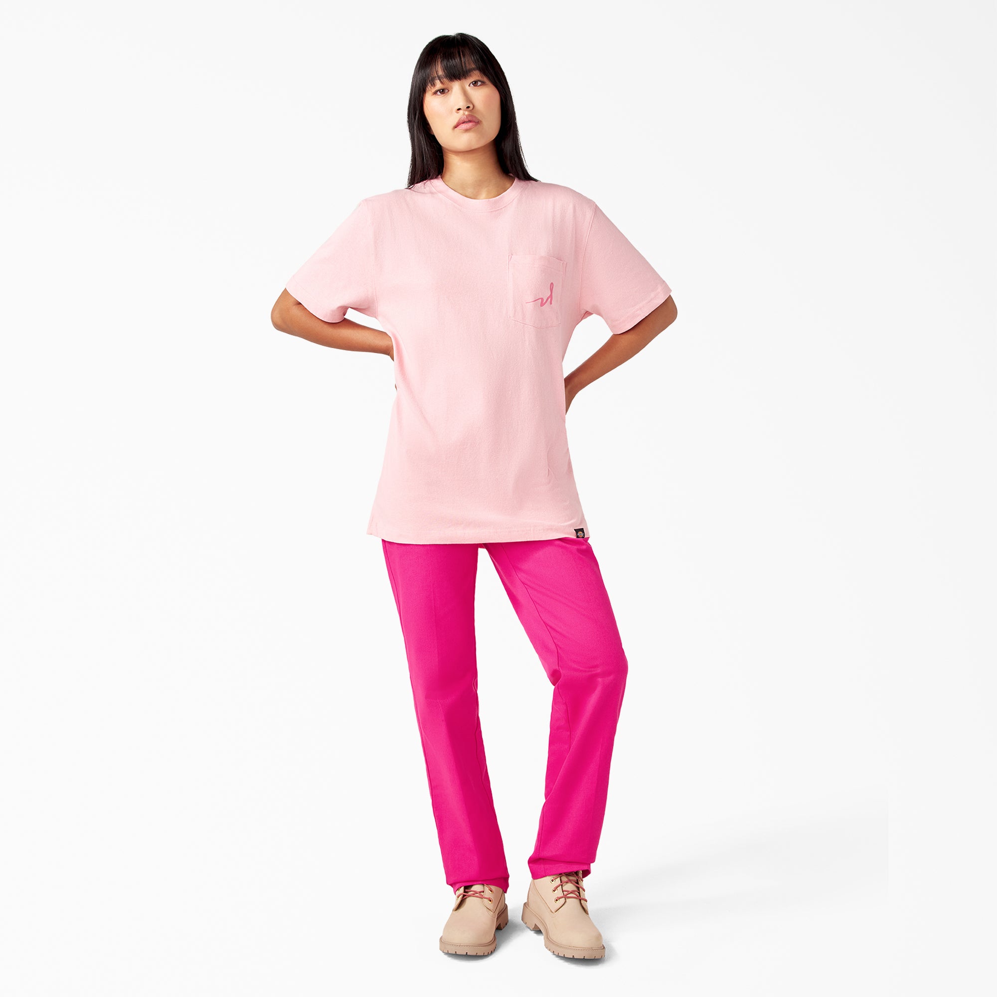 "Breast Cancer Awareness Heavyweight T-Shirt"