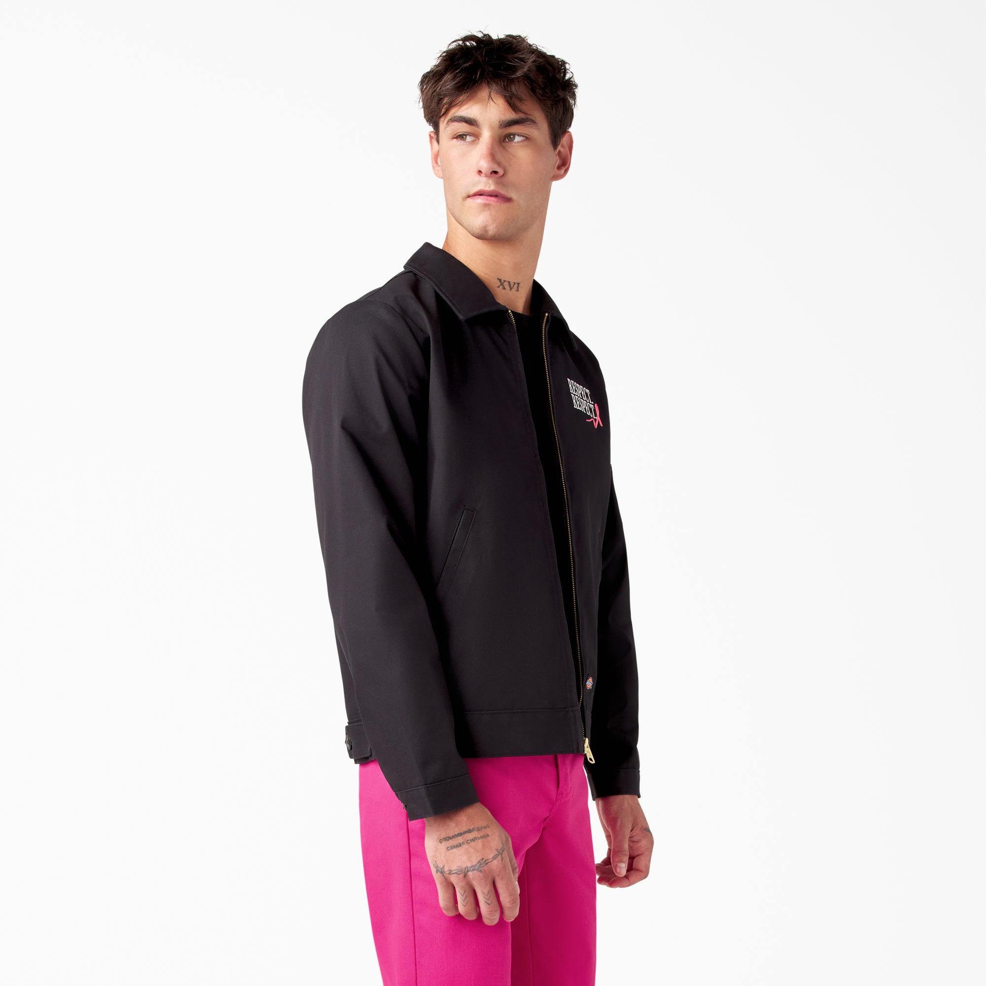 "Breast Cancer Awareness Eisenhower Jacket"
