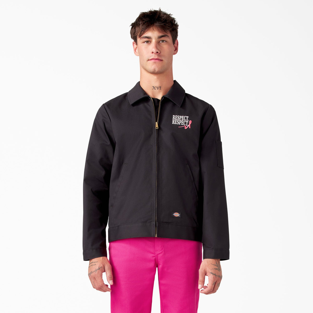 "Breast Cancer Awareness Eisenhower Jacket"