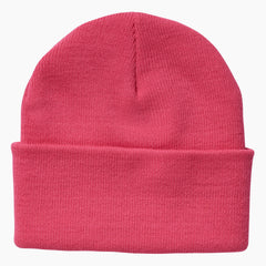 "Breast Cancer Awareness Cuffed Knit Beanie"
