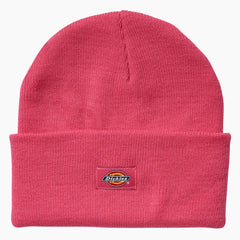 "Breast Cancer Awareness Cuffed Knit Beanie"