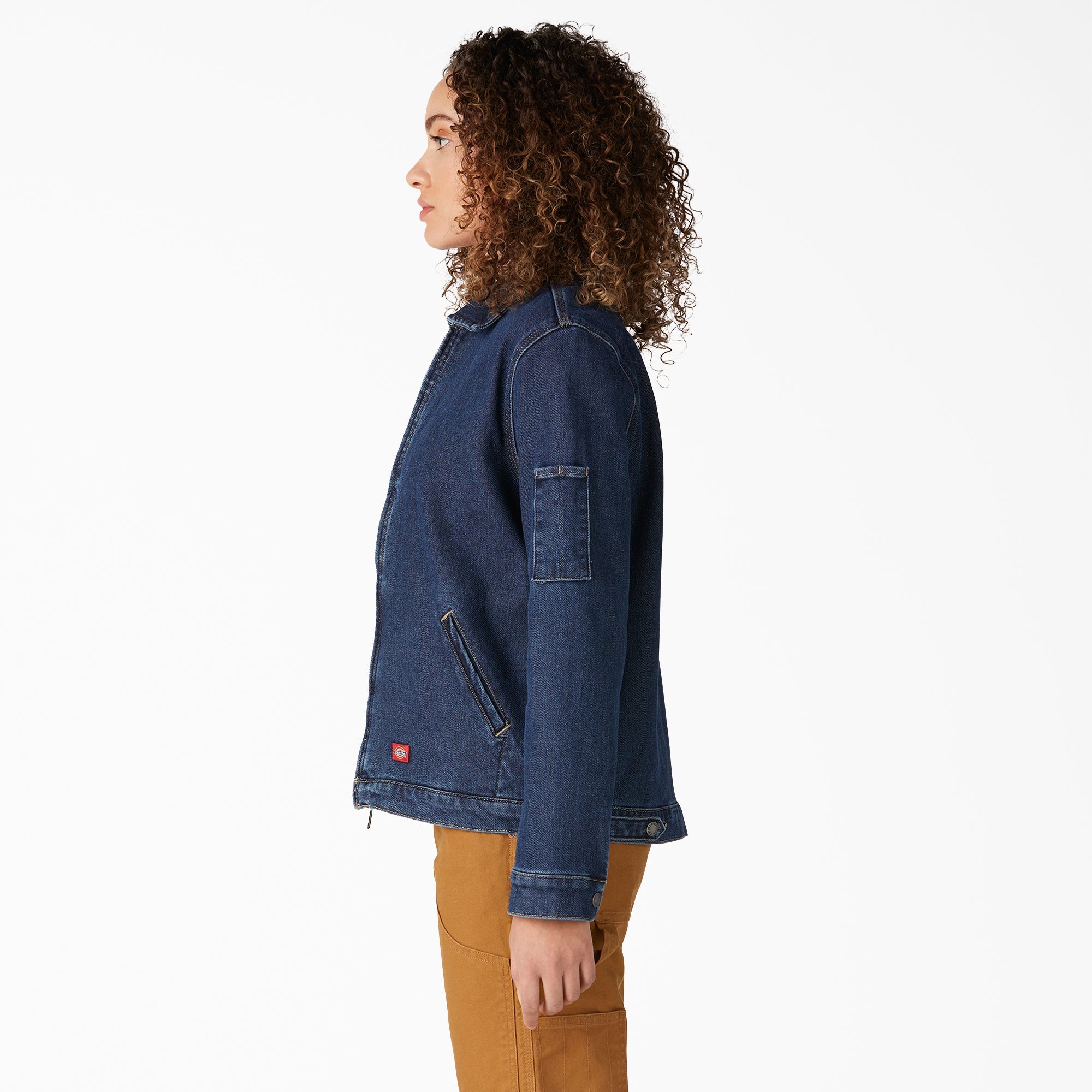 "Women's Warming Denim Eisenhower Jacket"