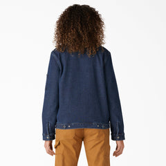 "Women's Warming Denim Eisenhower Jacket"