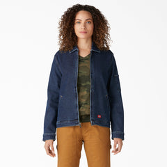 "Women's Warming Denim Eisenhower Jacket"
