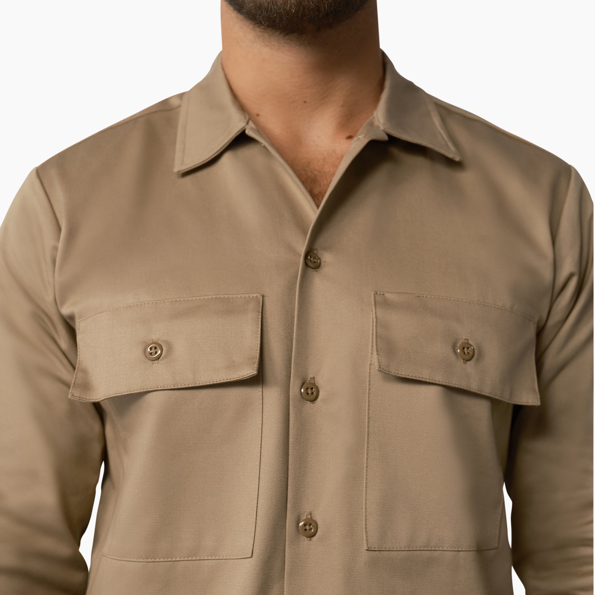 "Dickies 1922 Premium Twill Long Sleeve Shirt"
