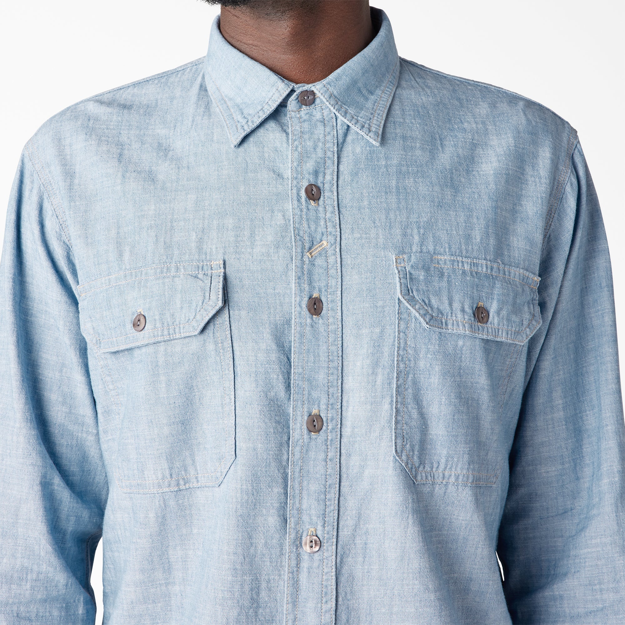 "Dickies 1922 Long Sleeve Work Shirt"