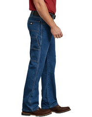 "Relaxed Fit Straight Leg Carpenter Denim Jeans"