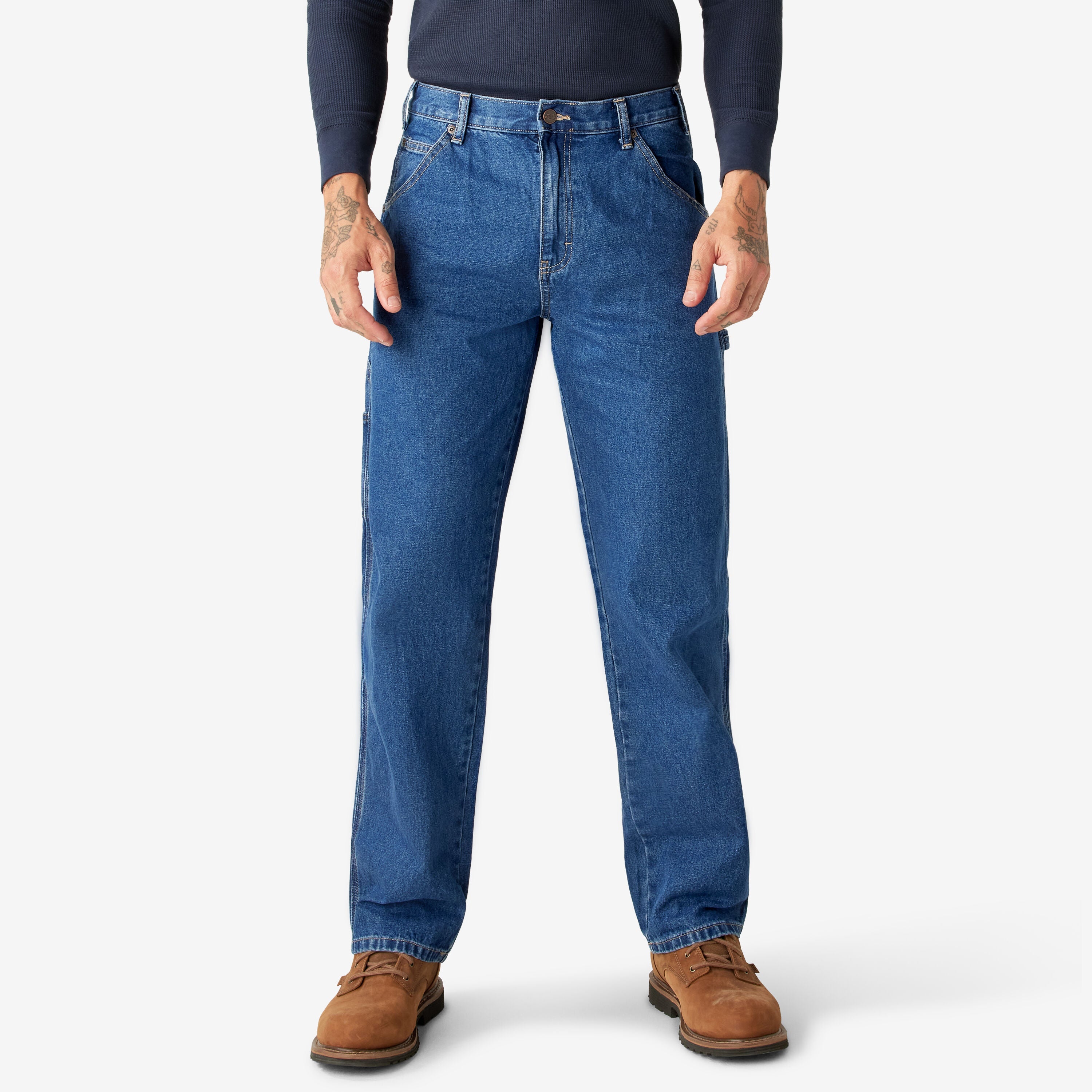 "Relaxed Fit Carpenter Jeans"