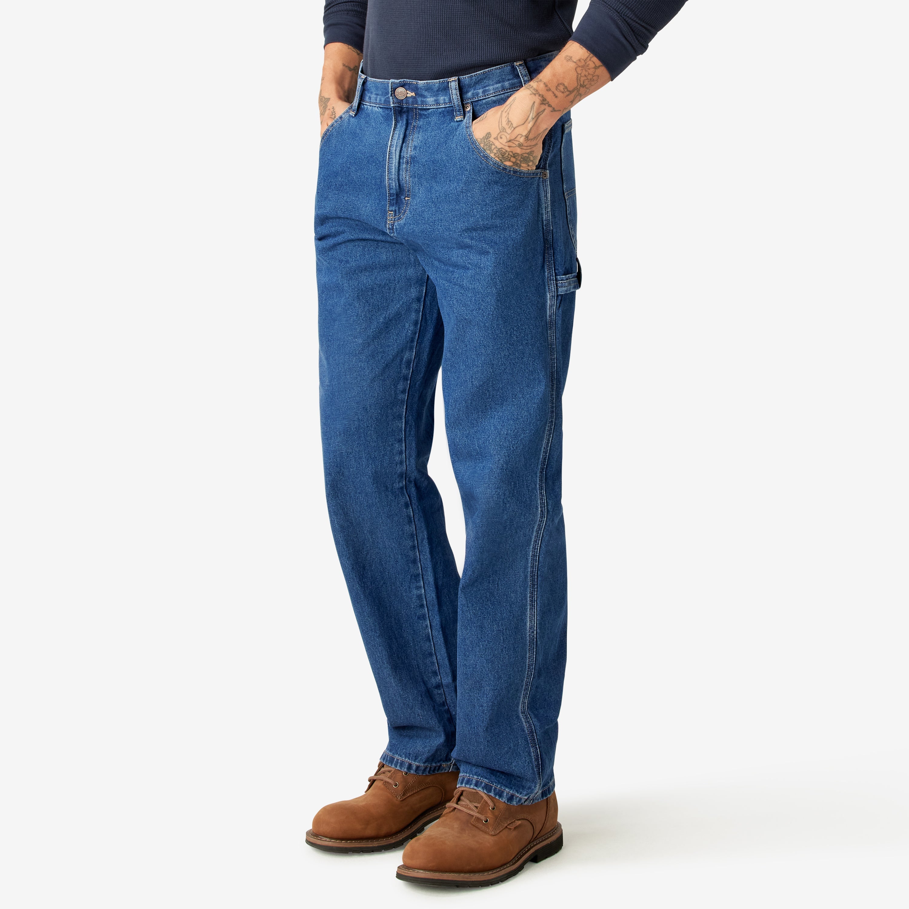 "Relaxed Fit Carpenter Jeans"