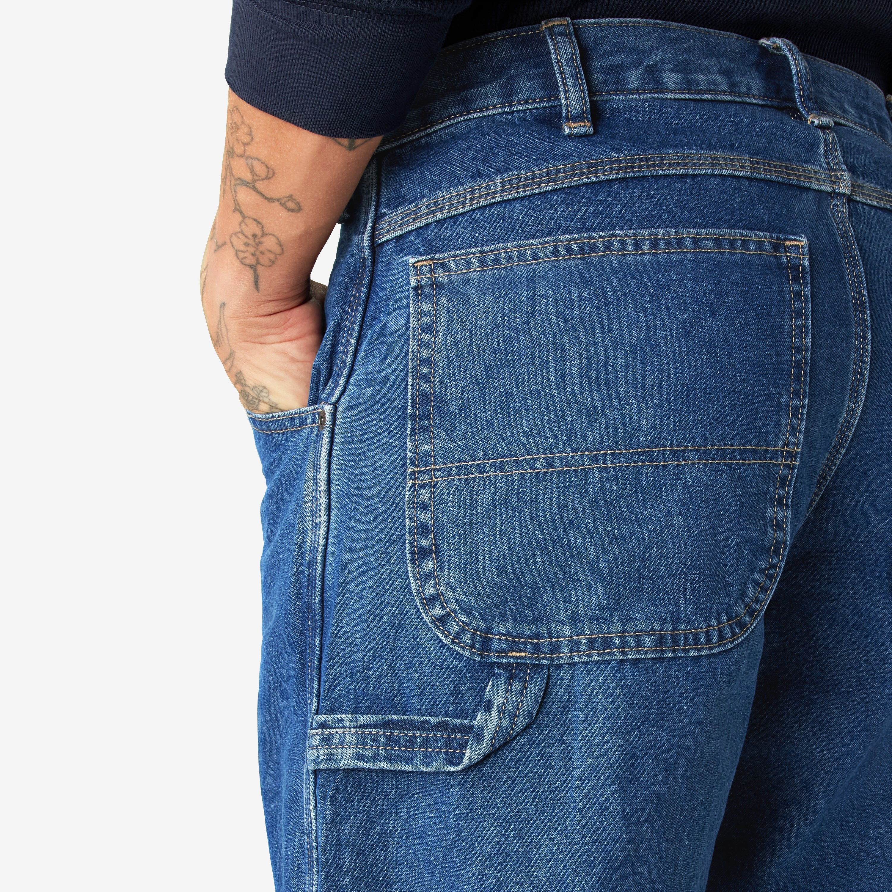 "Relaxed Fit Carpenter Jeans"