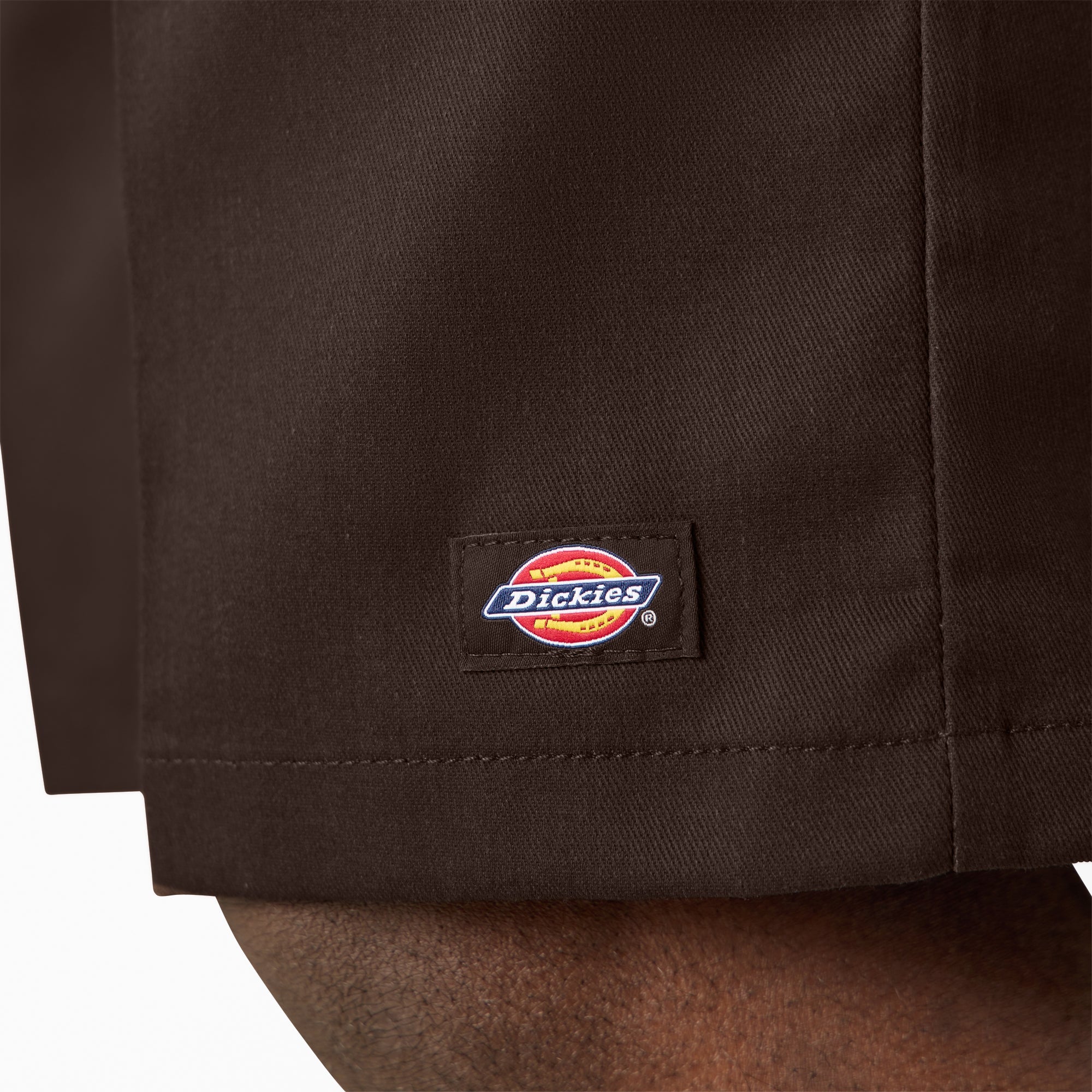 "Loose Fit Flat Front Work Shorts, 13"""