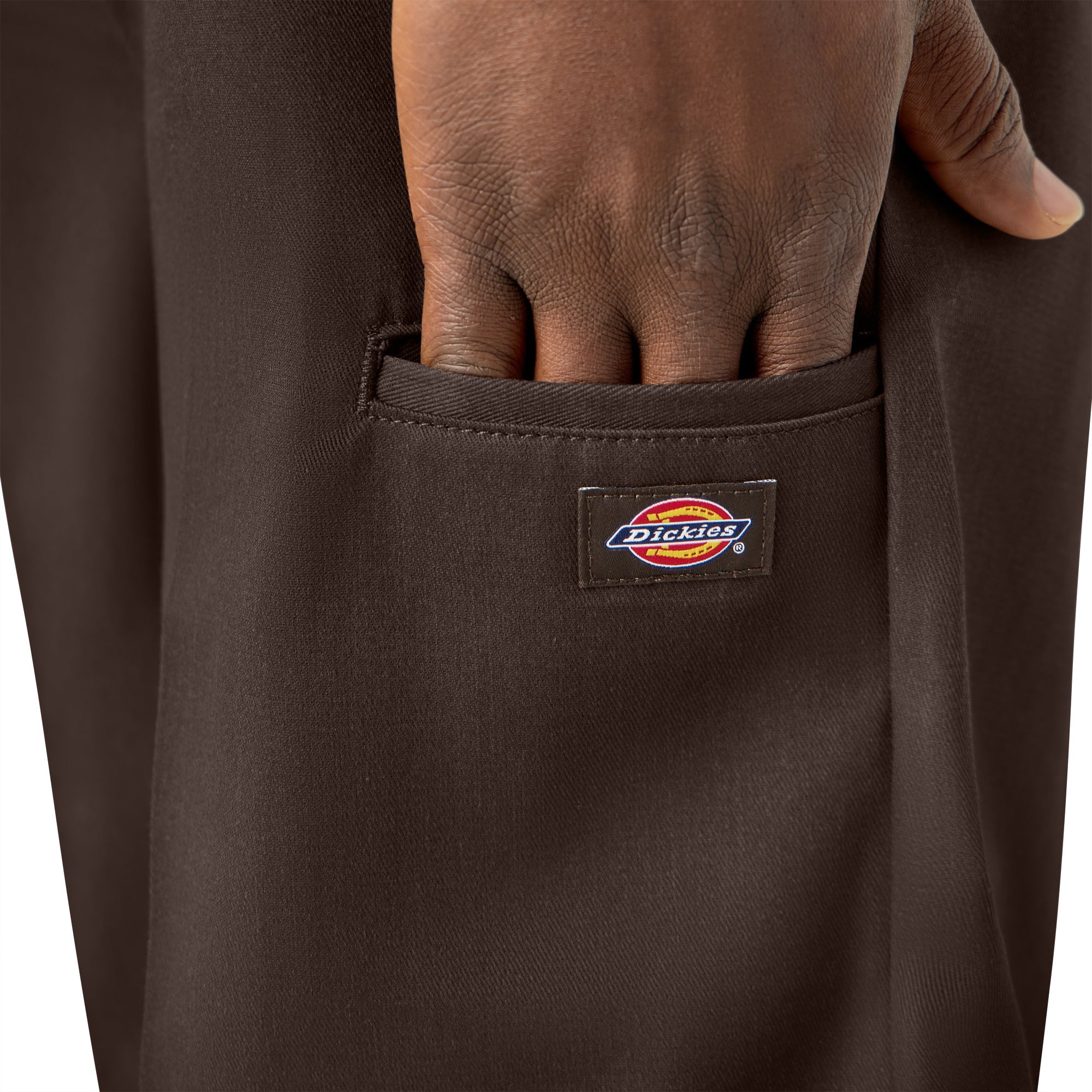 "Loose Fit Flat Front Work Shorts, 13"""
