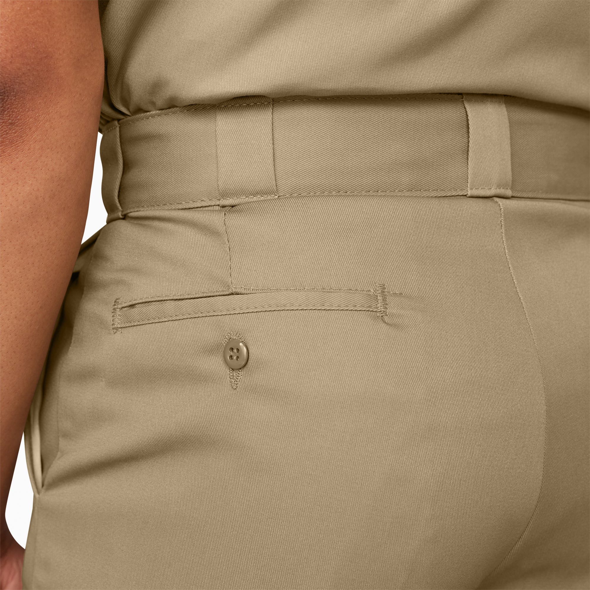 "Loose Fit Flat Front Work Shorts, 13"""