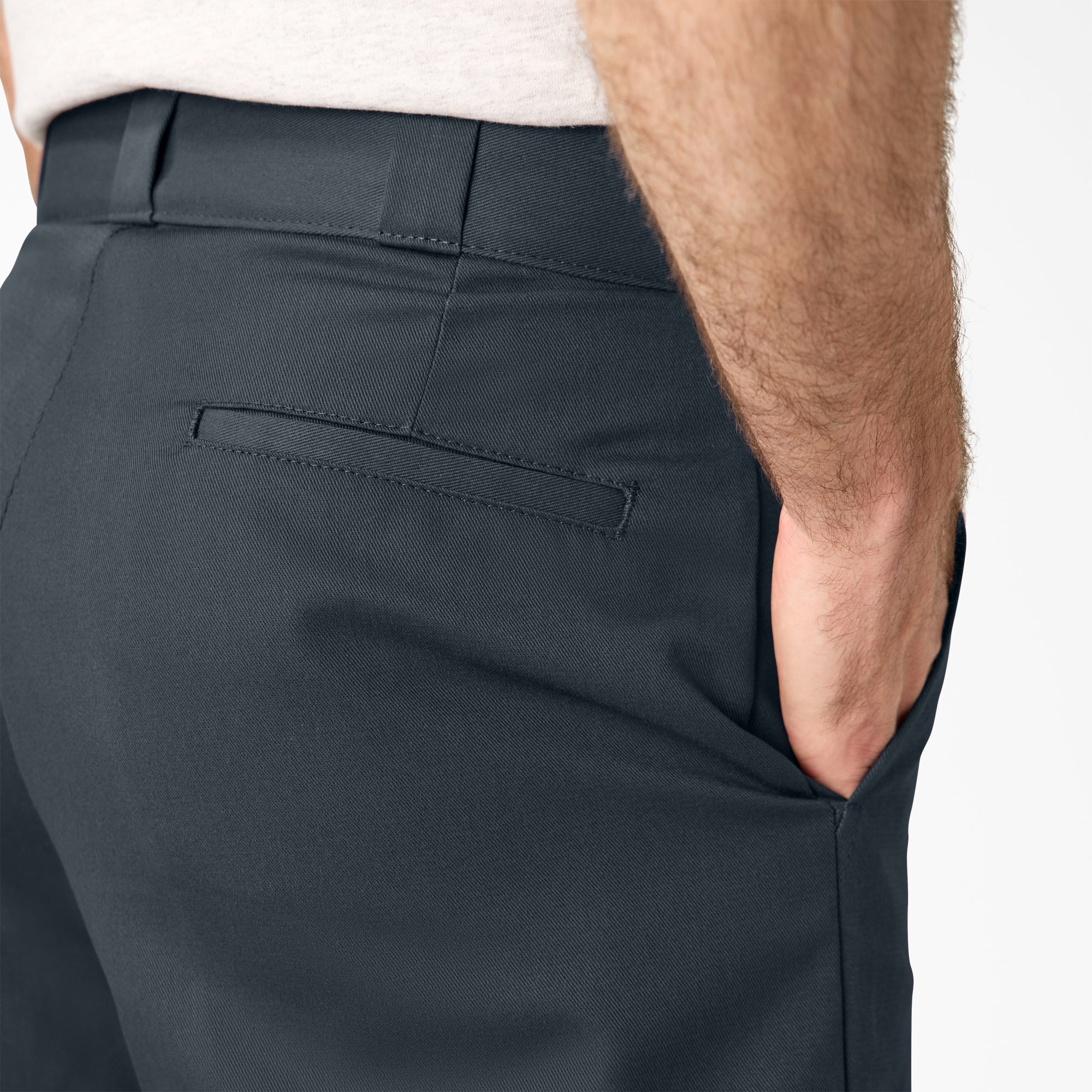 "Loose Fit Flat Front Work Shorts, 13"""