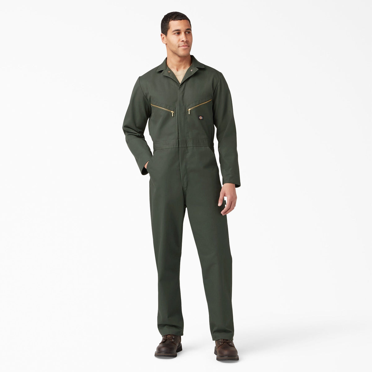 "Deluxe Blended Long Sleeve Coveralls"