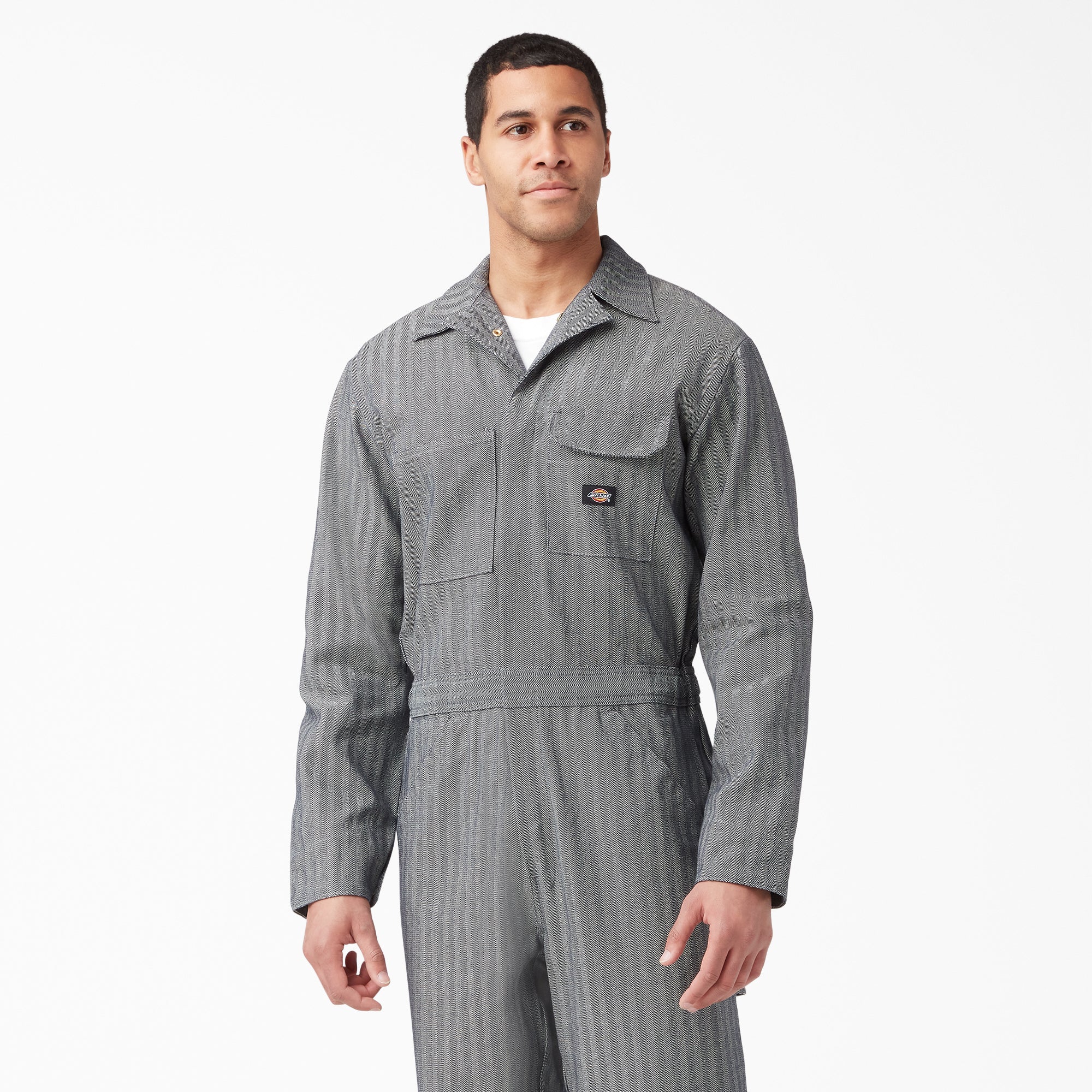 "Fisher Striped Coveralls"