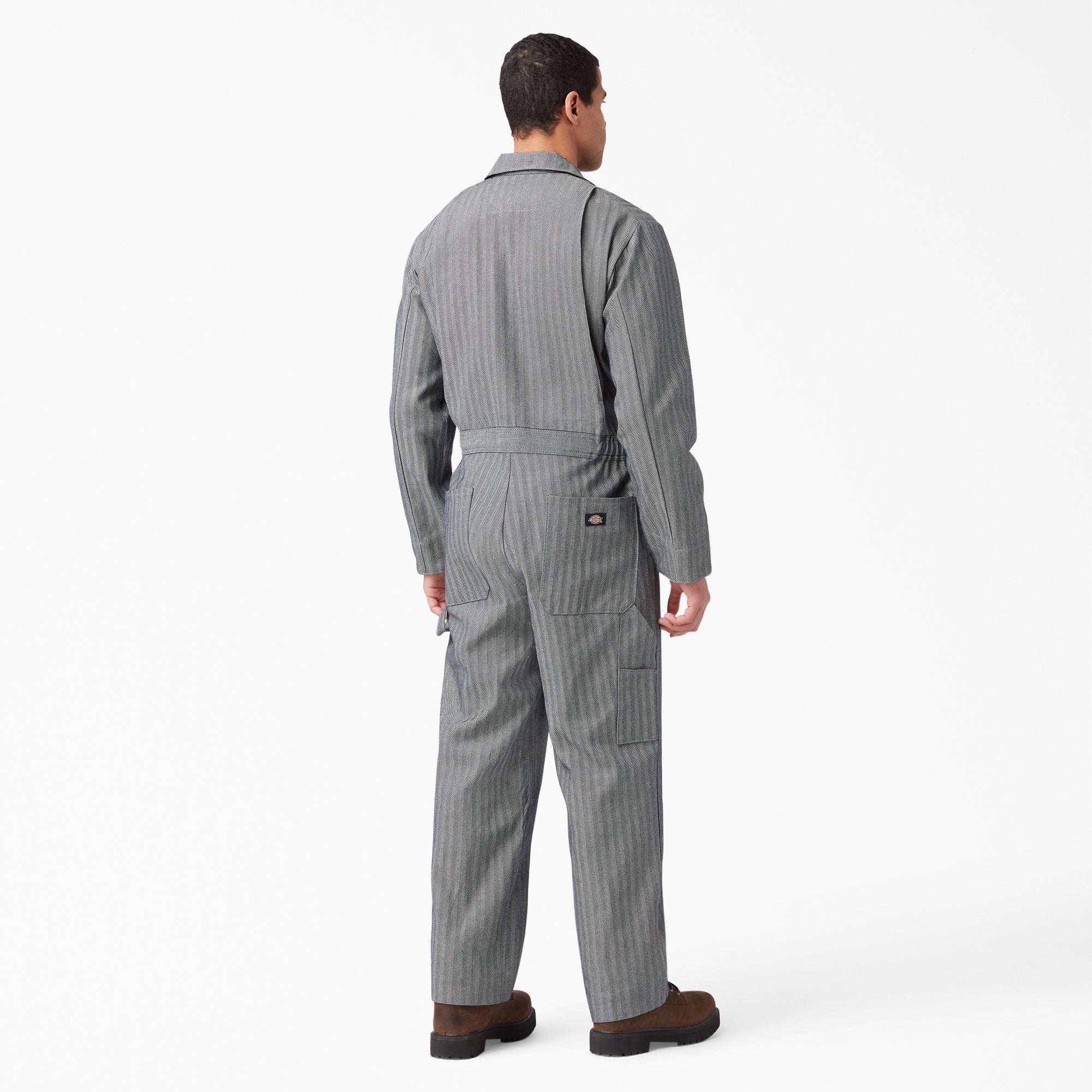"Fisher Striped Coveralls"