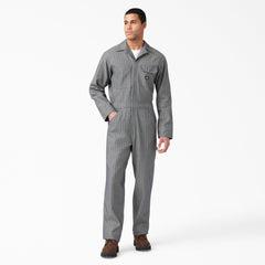 "Fisher Striped Coveralls"