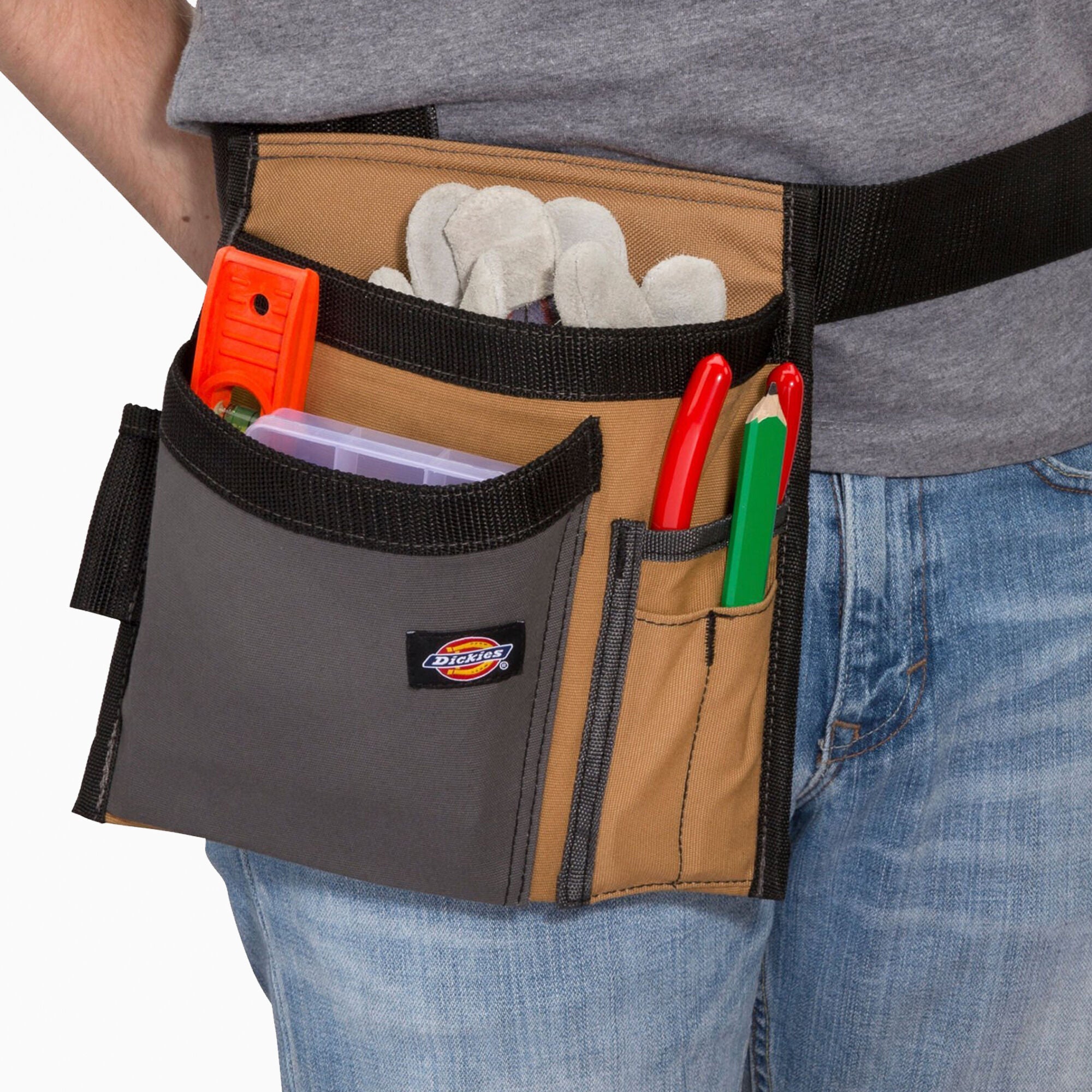 "5-Pocket Work Apron with Tool Pouch"