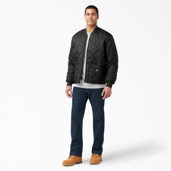"Diamond Quilted Jacket"