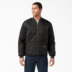 "Diamond Quilted Jacket"