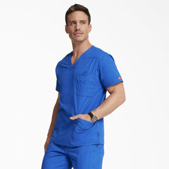 "Men's EDS Signature V-Neck Scrub Top"