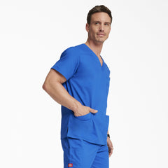 "Men's EDS Signature V-Neck Scrub Top"
