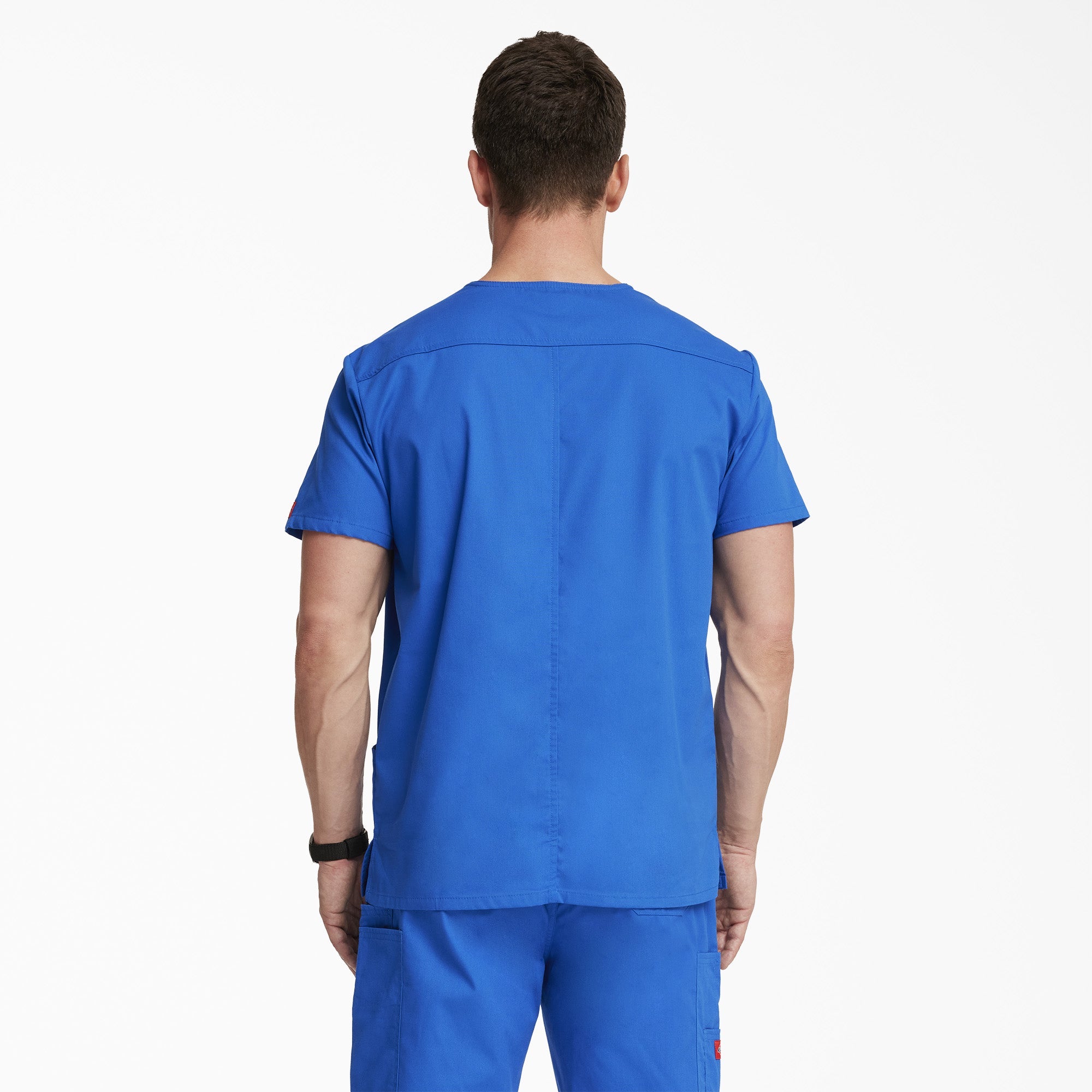 "Men's EDS Signature V-Neck Scrub Top"