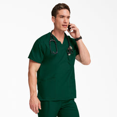 "Men's EDS Signature V-Neck Scrub Top"