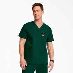 "Men's EDS Signature V-Neck Scrub Top"