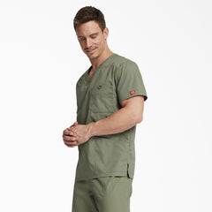 "Men's EDS Signature V-Neck Scrub Top"