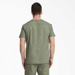 "Men's EDS Signature V-Neck Scrub Top"