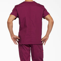 "Men's EDS Signature V-Neck Scrub Top"