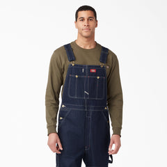 "Indigo Bib Overalls"